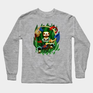 sloth yourself a bit Long Sleeve T-Shirt